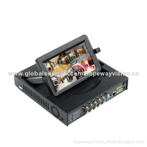 7-inch LCD, 8CH NVR Cloud Technology Onvif, 3G WiFi